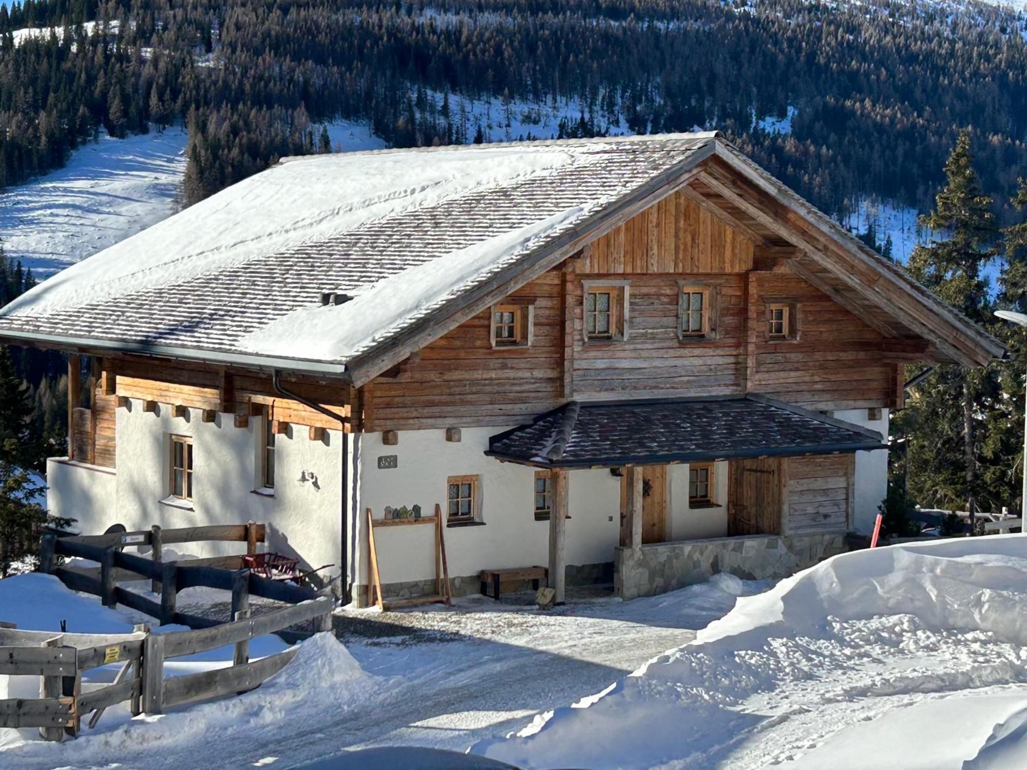 Almhaus Chalet Lachtal Oberwoelz Stadt Exterior foto