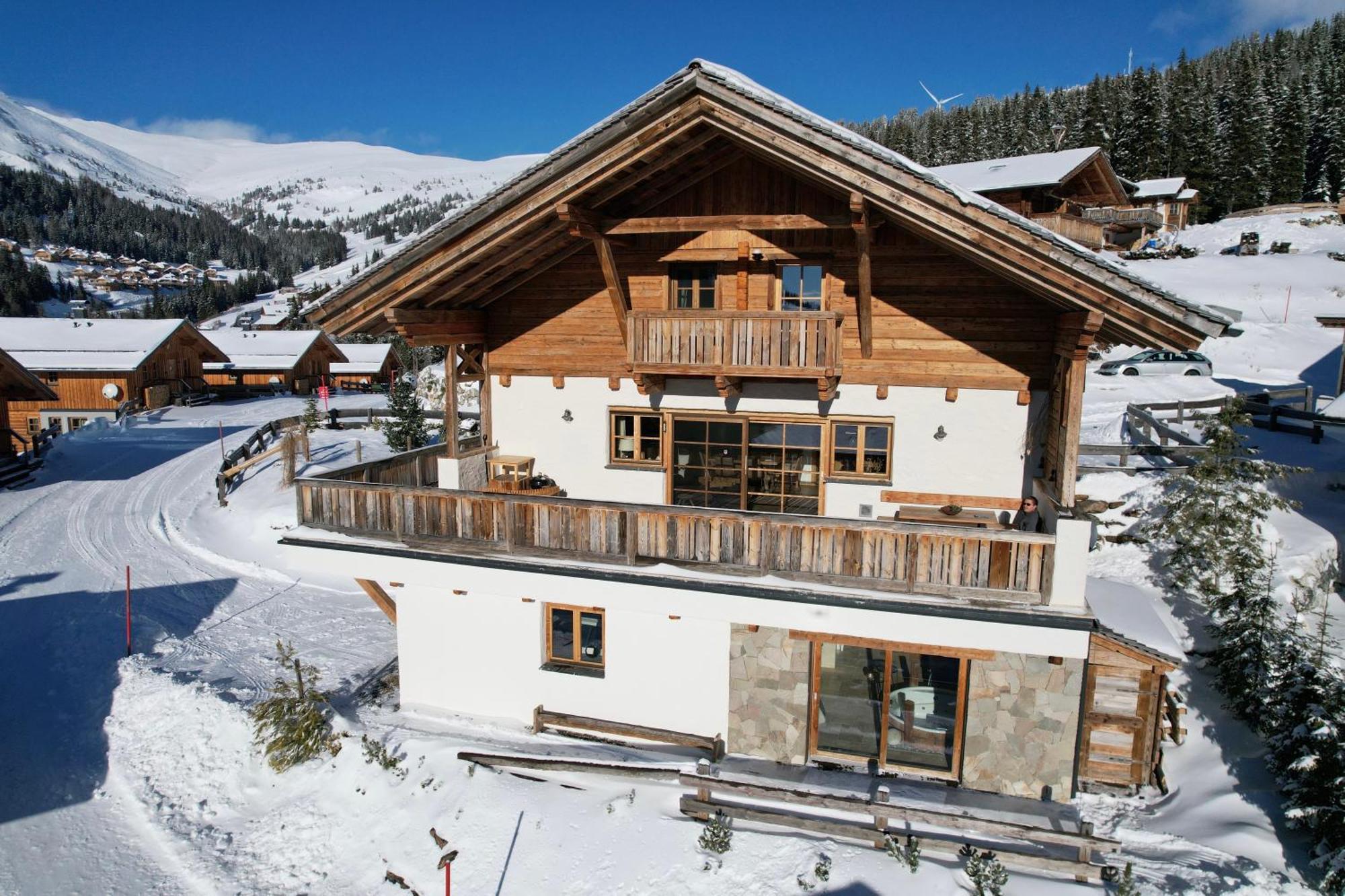 Almhaus Chalet Lachtal Oberwoelz Stadt Exterior foto