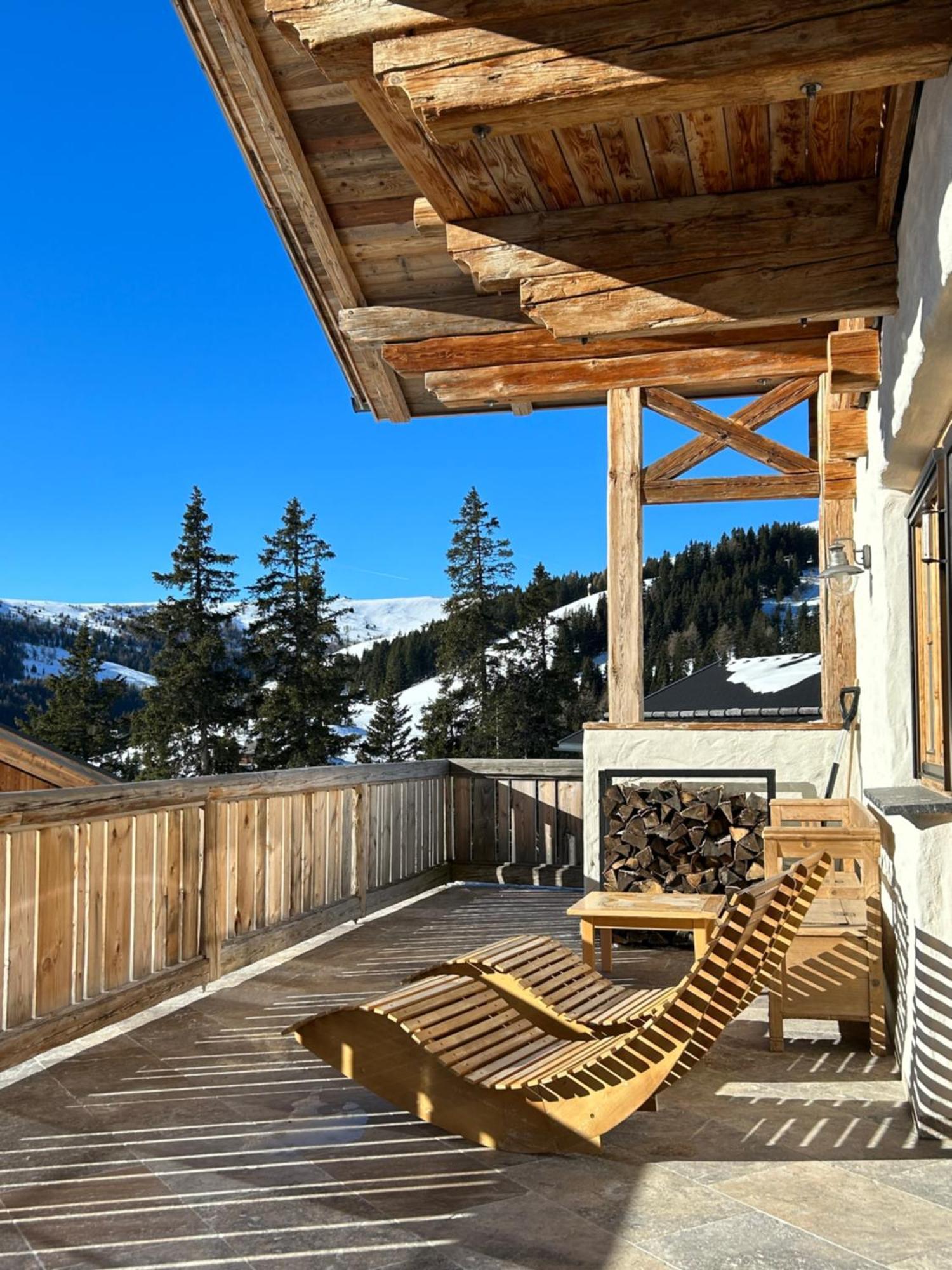 Almhaus Chalet Lachtal Oberwoelz Stadt Exterior foto
