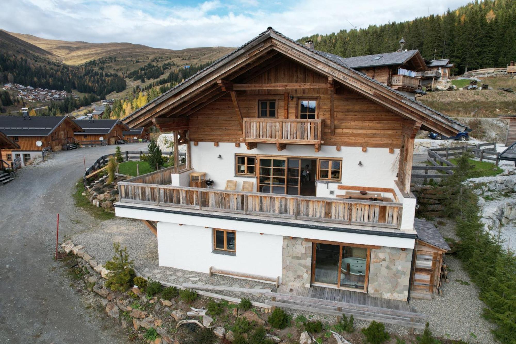 Almhaus Chalet Lachtal Oberwoelz Stadt Exterior foto
