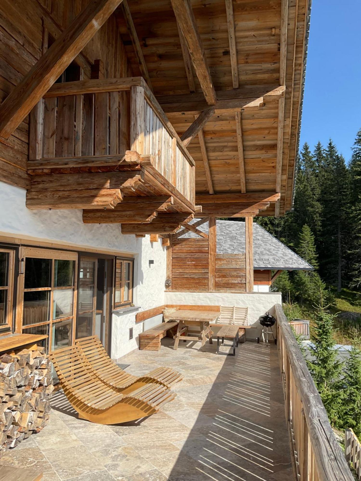 Almhaus Chalet Lachtal Oberwoelz Stadt Exterior foto